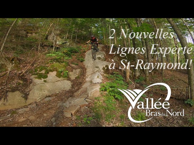 2 Nouvelles Pistes à St-Raymond Dont Une Triple Noire!