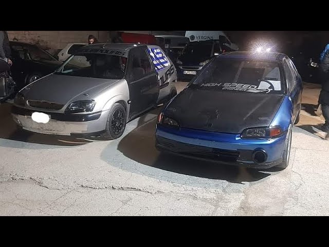 Civic EG K20 vs Saxo VTs