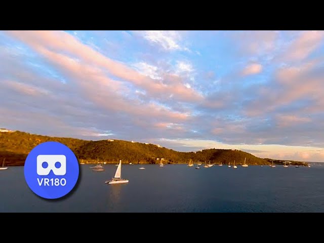 Time-lapse St. Thomas, U.S. Virgin Islands VR180