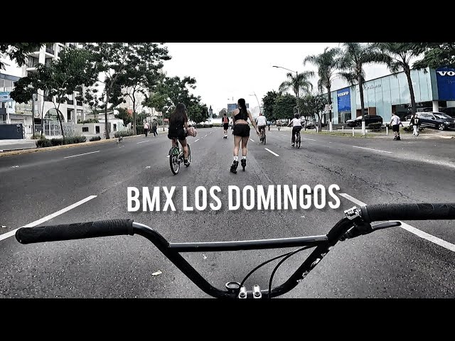 Rodando en La Vía Recreativa de GDL 2024 - Ft Jorge Olveda BMX