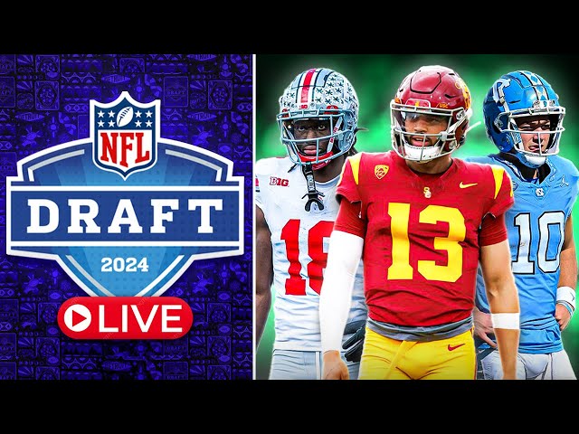 2024 NFL Draft LIVE | Reactions + Analysis for EVERY Pick