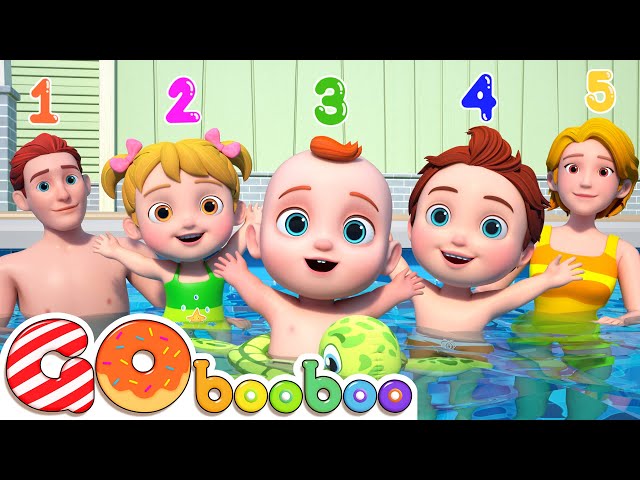 Swimming song - Lagu Berenang di Kolam🏊 | Lagu Anak-anak | Gobooboo Bahasa Indonesia