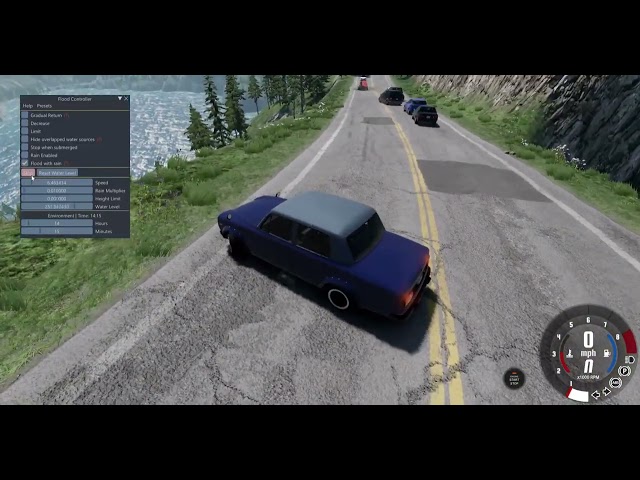 BeamNG drive  POWÓDZ