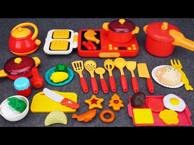 6 Minutes Satisfying with Unboxing & Play Kitchen Utensils Playset Collection ASMR | Review Toys