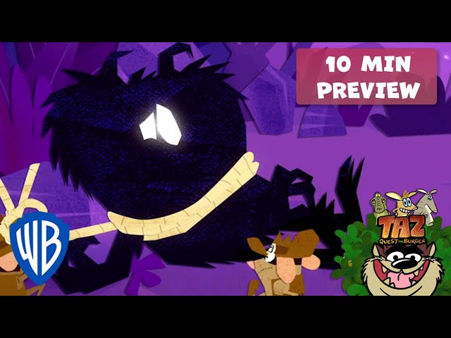 10 Minute Movie Preview | Taz Quest For Burger | @wbkids