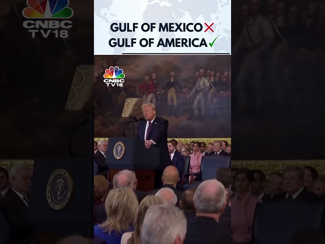 Trump Announces To Re-Name "Gulf Of Mexico" To "Gulf Of America" | Trump 2.0 Policies | N18G