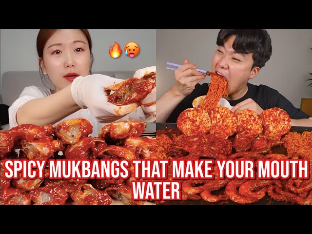 SPICY mukbangs that make your mouth WATER