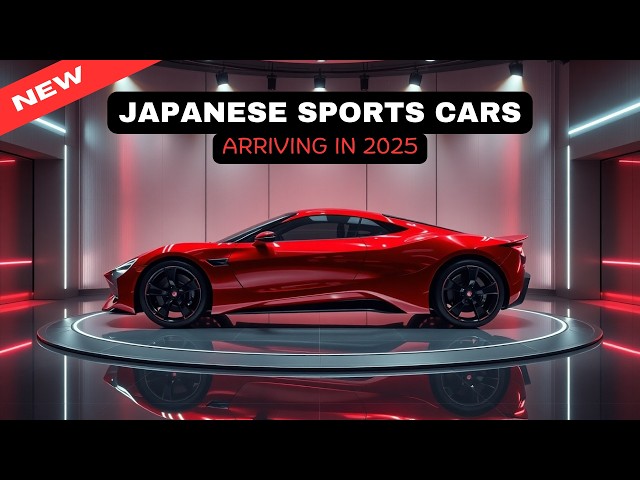 Top 10 New Japanese Sports Cars Launching in 2025