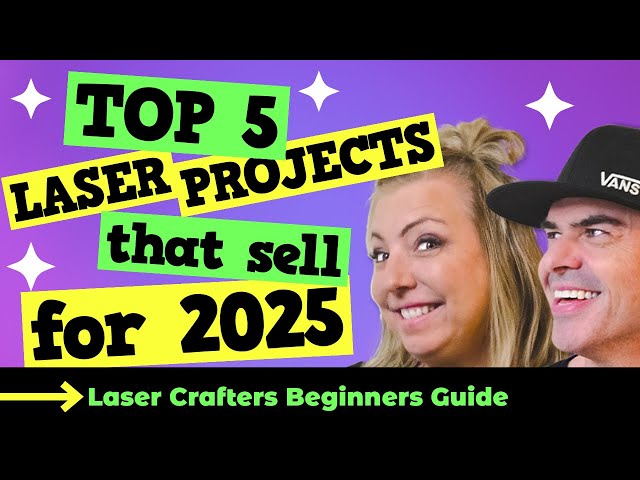 💰 Top 5 Beginner Laser Projects That Sell FAST! | Laser Crafting for Profit 🚀