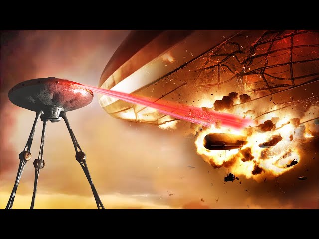 War Of The Worlds Explained: Tripod Vs Zeppelin - Unmade Harryhausen Film Scene