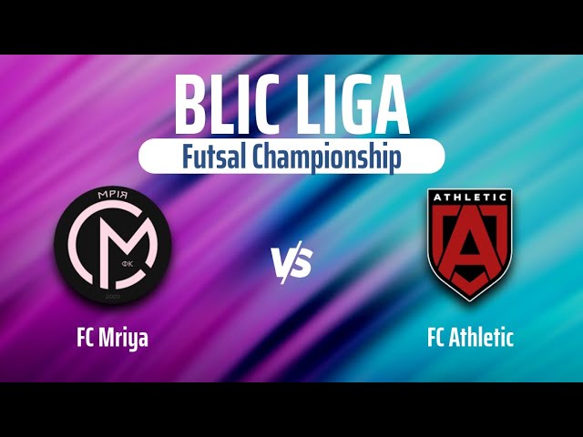 FC Mriya - FC Athletic 7 тур Blic Liga Warsaw Futsal Championship