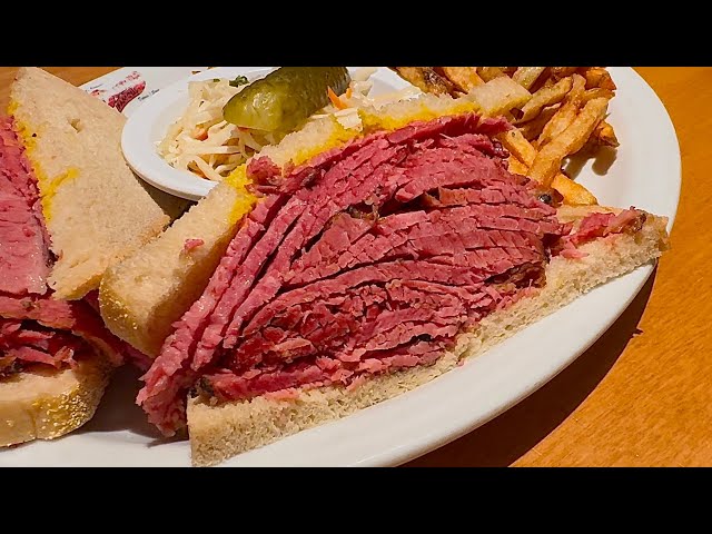 The REAL Smoked Meat Sandwich of Montreal! Dunn's Famous Review!!