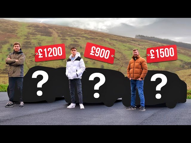 £1500 WINTER CONVERTIBLE CHALLENGE! | Part 1