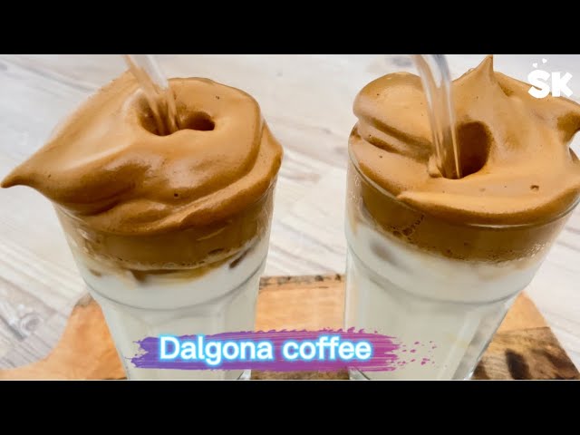 How to make Dalgona Coffee