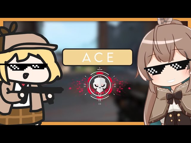 OMG Ame got ace!!! | Watson gaming.exe ft pro gamer Mumei