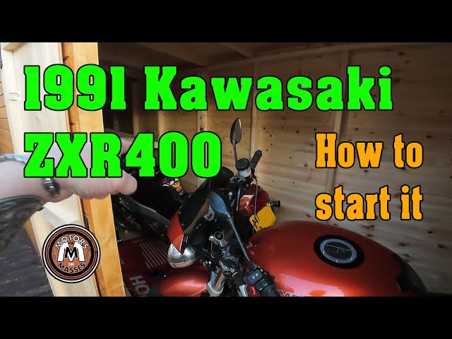 How to start a 1991 Kawasaki ZXR400