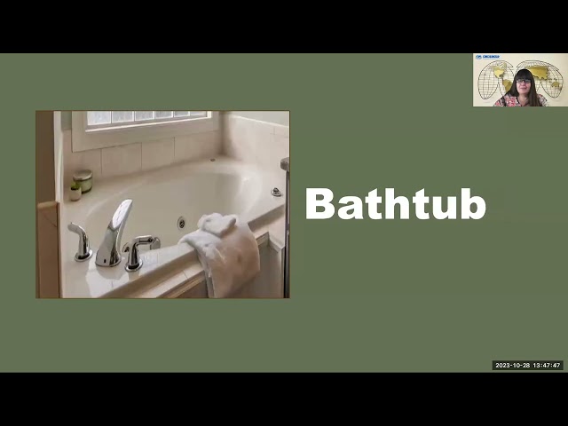 Basic English Vocabulary - In the Bathroom - Lesson 1