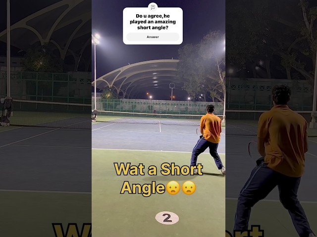 What an Amazing Short-angle #tennis #shorts #youtubeshorts