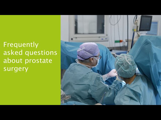 Prostate surgery: 5 questions for the expert, Confraternität Private Hospital, Vienna