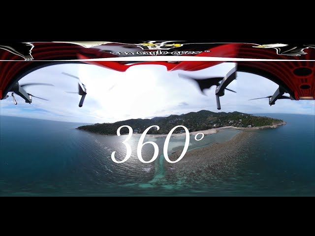 Salad Beach 360° 2017 Koh Phangan / Thailand / overflown with my drone