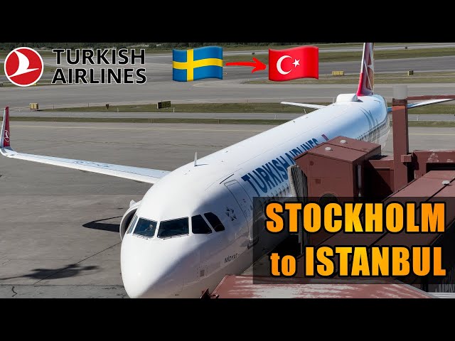 FLIGHT REPORT | Best Airline in Europe | Stockholm 🇸🇪 to Istanbul 🇹🇷| TURKISH AIRLINES (# 132)