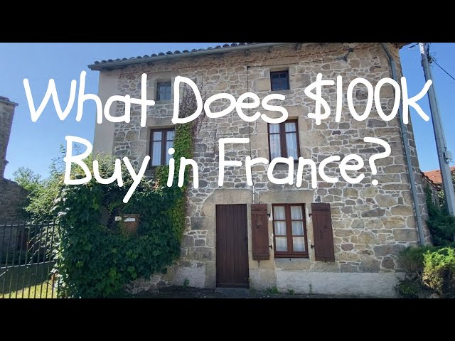 What Did We Buy for $100,000 in the Center of France?