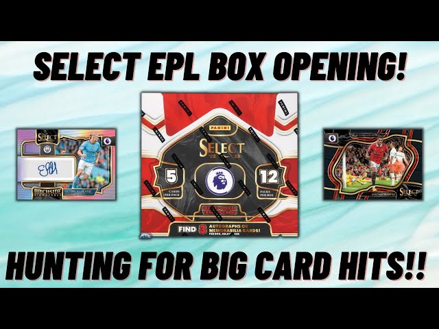 HOT BOX! Panini Select Premier League 2022/23 hobby box opening!