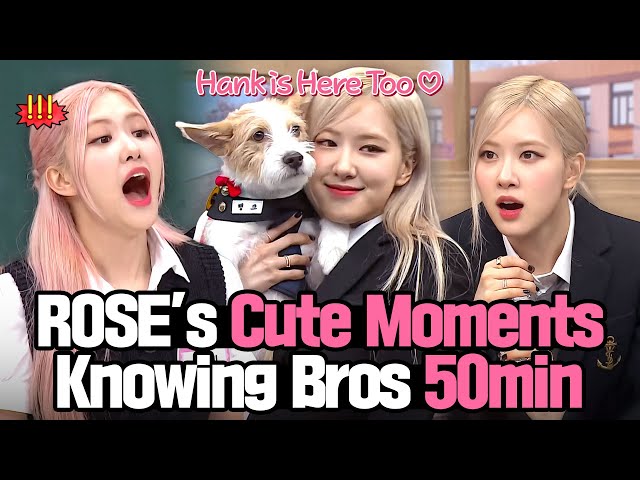 [Knowing Bros] 'toxic till the end' ROSÉ's Cute Moments Compilation 💖