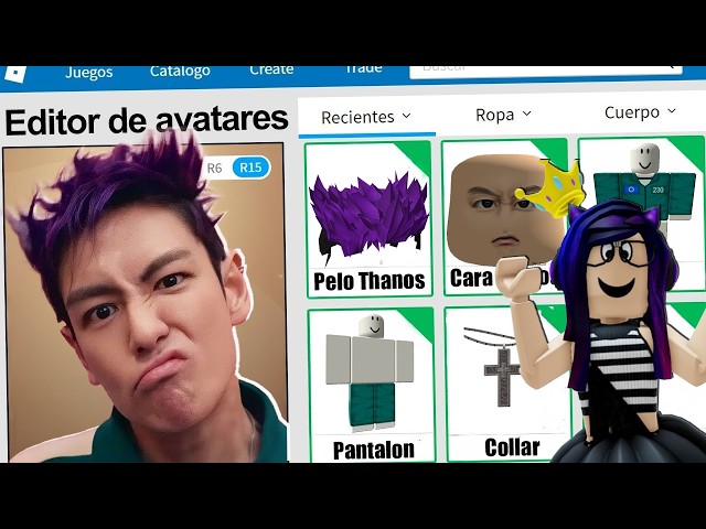 Creamos el PERFIL de THANOS | El JUEGO del CALAMAR 2 | Squid Game 2 | Kori Roblox