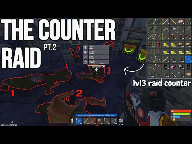 The Counter Raid (part 2) - Rust Console