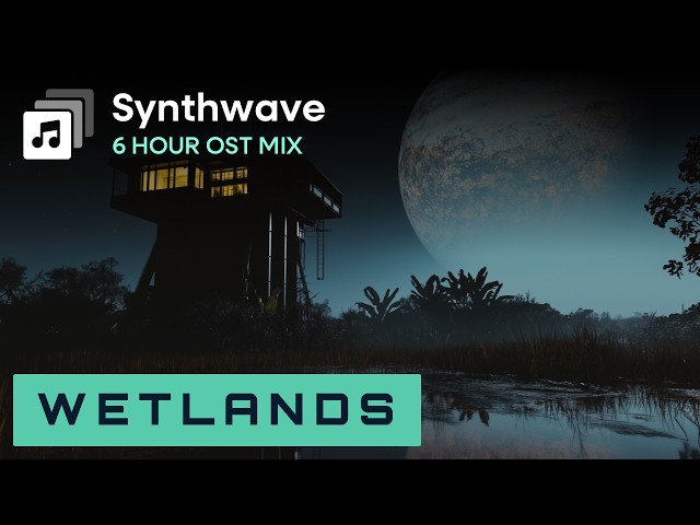 The Wetlands // Space Sci-Fi Music for Solitude | Spacewave, synthwave OST