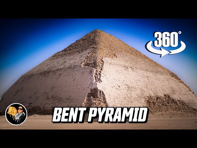 360 VR Immersive Experience of Egypt's Bent Pyramid Exploration