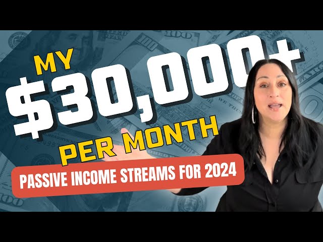 My PASSIVE INCOME IDEAS 2024 | $30K Per Month Sneak Peek