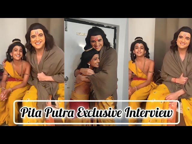 Pita Putra🤩| Shrimad Ramayan BTS | Sujay Reu | Shourya Mandoriya |#bts #shrimadramayan #shriram #luv