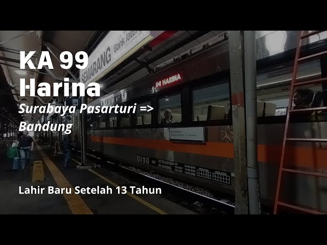 Lahir Baru Setelah 13 Tahun  - Trip KA 99 Harina | Semarang Tawang Bank Jateng - Tegal