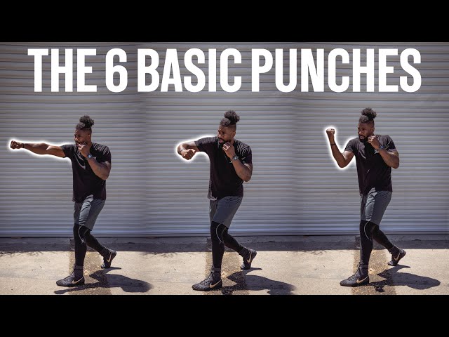 Basic Boxing Punch Numbers EXPLAINED