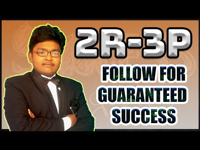 Success Mantra - NEET Motivation - 2R3P RULE - Motivation Session by Avi Mittal At Phyics Point