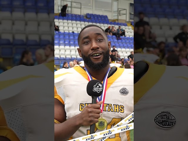 D1 Championship MVP Hafeez Bisiriyu reflects on thrilling Hertfordshire Cheetahs OT win #shorts