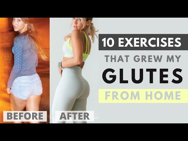 Exercises that ACTUALLY grew my glutes... with HOME WORKOUTS!