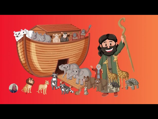 Noah's Ark & The Rainbow Promise #genesis, #noah, #biblestories, #kidstory