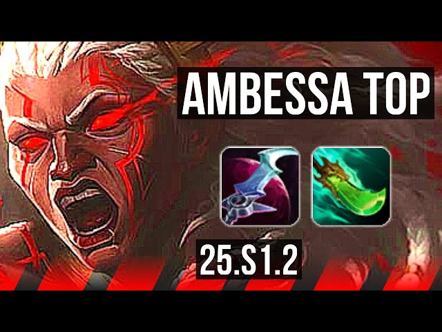 AMBESSA vs RENEKTON (TOP) | KR Challenger | 25.S1.2