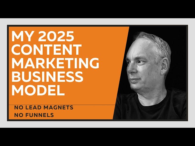 Steal My 2025 Content Marketing Business Model - It Works