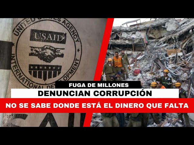 ¿Quién responde por el dinero del terremoto?