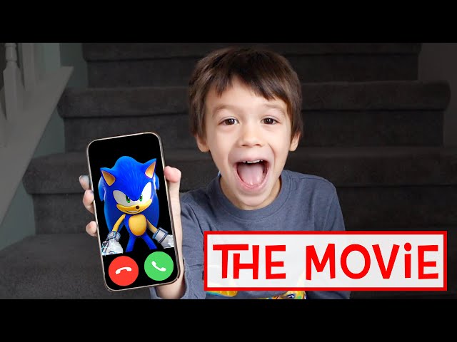 Calling Sonic Prime in Real Life at My PB & J House The Movie!