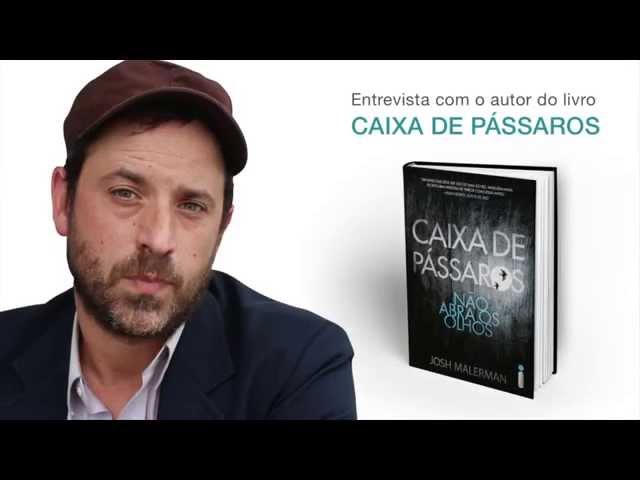 Josh Malerman dá conselho aos novos escritores