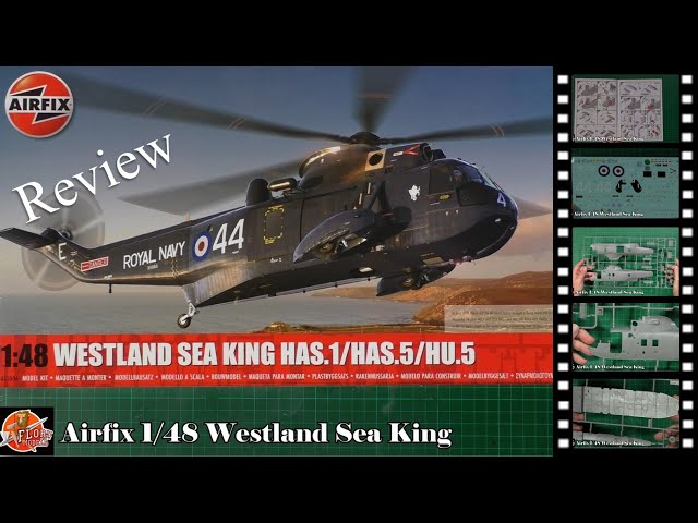 Airfix 1/48 Westland Sea King Review