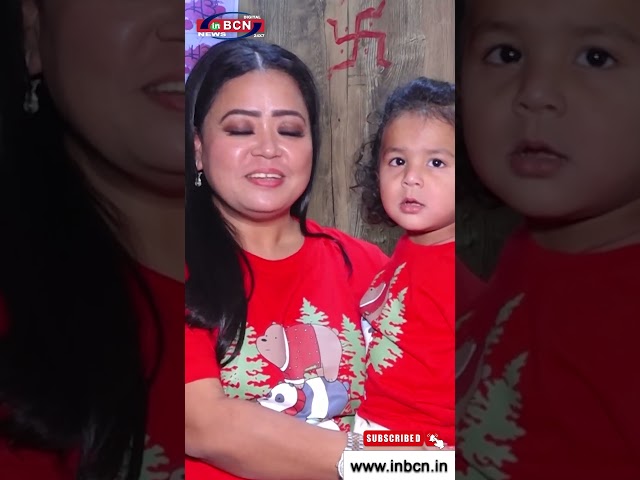 BHARTI SINGH, LAKSH LIMBACHIYA & HAARSH LIMBACHIYAA SPOTTED AT VERSOVA