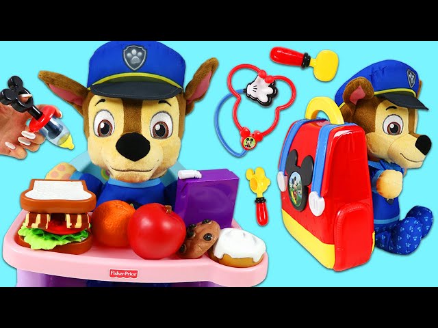 Paw Patrol Baby Chase Get a Doctor Checkup for School!