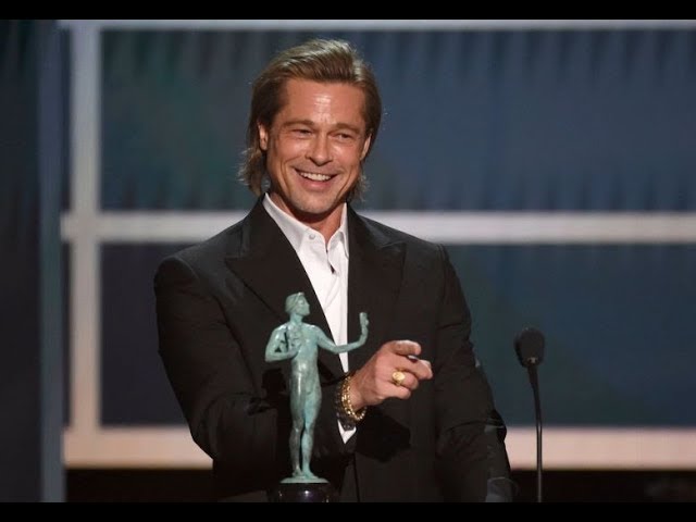 Brad Pitt  Award Acceptance Speech   26th Annual SAG Awards   TNT