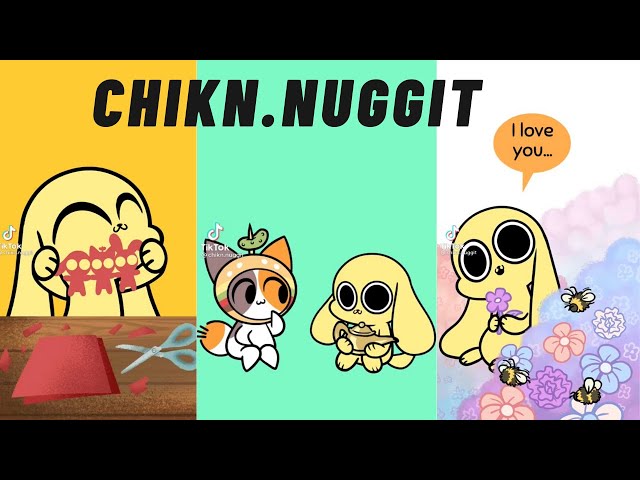 Funny Chikn.nuggit TikTok animation compilation March 2021 / chickn.nuggit compilation